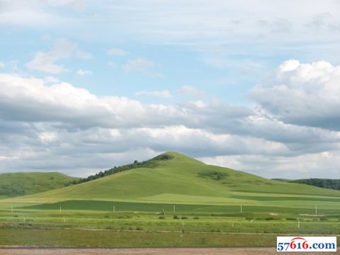 草原骑马